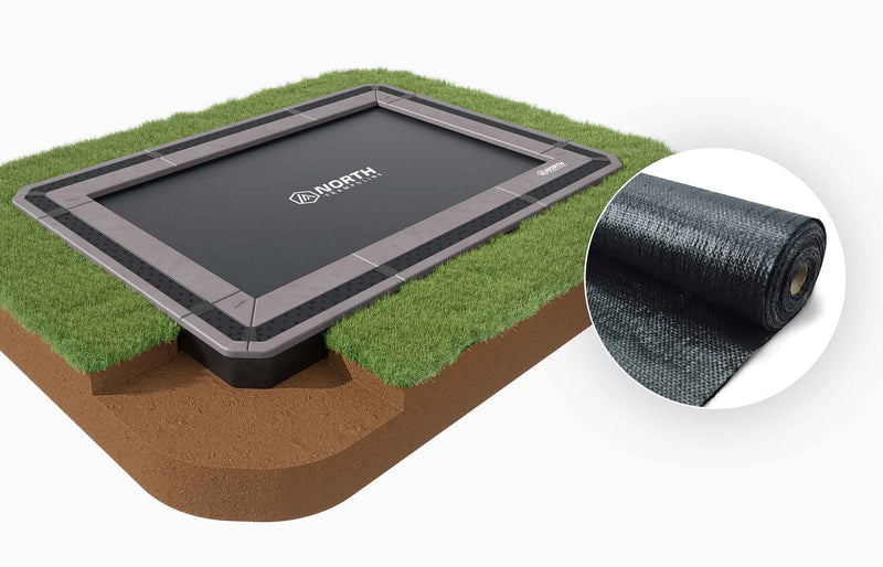 North In Ground + Sikkerhedsnet