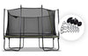 Rectangular | Black 4,6 m x 3,1 m Trampolin + Støttesæt